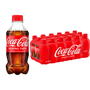 Coca-Cola 25.0 plastflaske