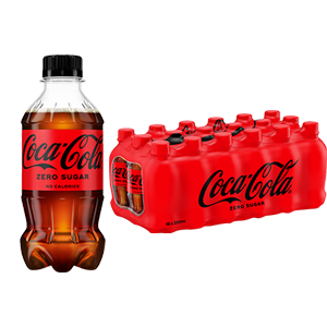 Coca-Cola Zero 25.0 plastflaske