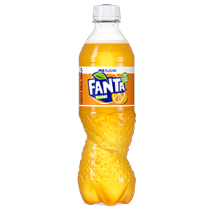 Fanta Zero Orange 50.0 plastflaske