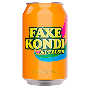 Faxe Kondi Appelsin 33.0 dåse