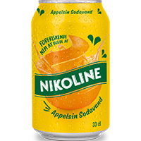 Nikoline Appelsin 33.0 dåse