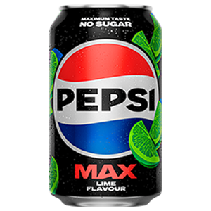 Pepsi Max Lime 33.0 dåse