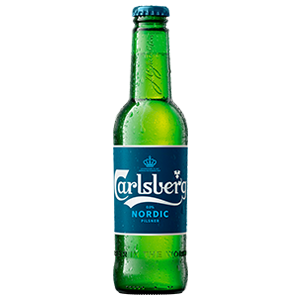 Carlsberg Nordic Pilsner 0,0% 33.0 glasflaske