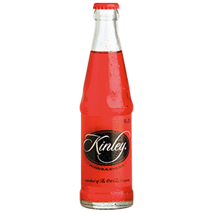Kinley Hindbær 25.0 glasflaske