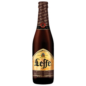 Leffe Brune 33.0 glasflaske