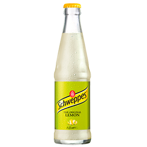 Schweppes Lemon 25.0 glasflaske