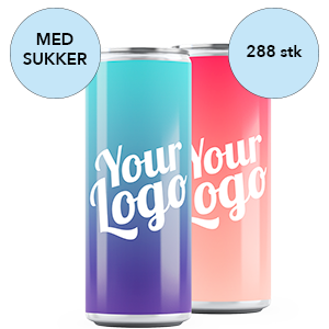 Energidrik med logo (288 stk.) 25.0 dåse