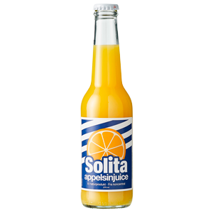 Solita Appelsinjuice 27.5 glasflaske